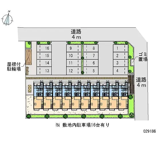 ★手数料０円★茂原市早野　月極駐車場（LP）